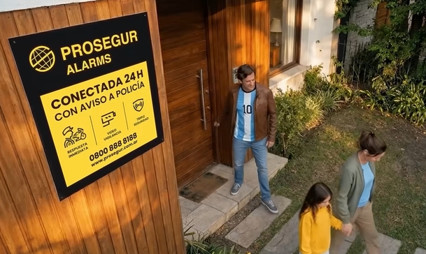 Prosegur Alarms sale a la cancha de la mano de Don by Havas 